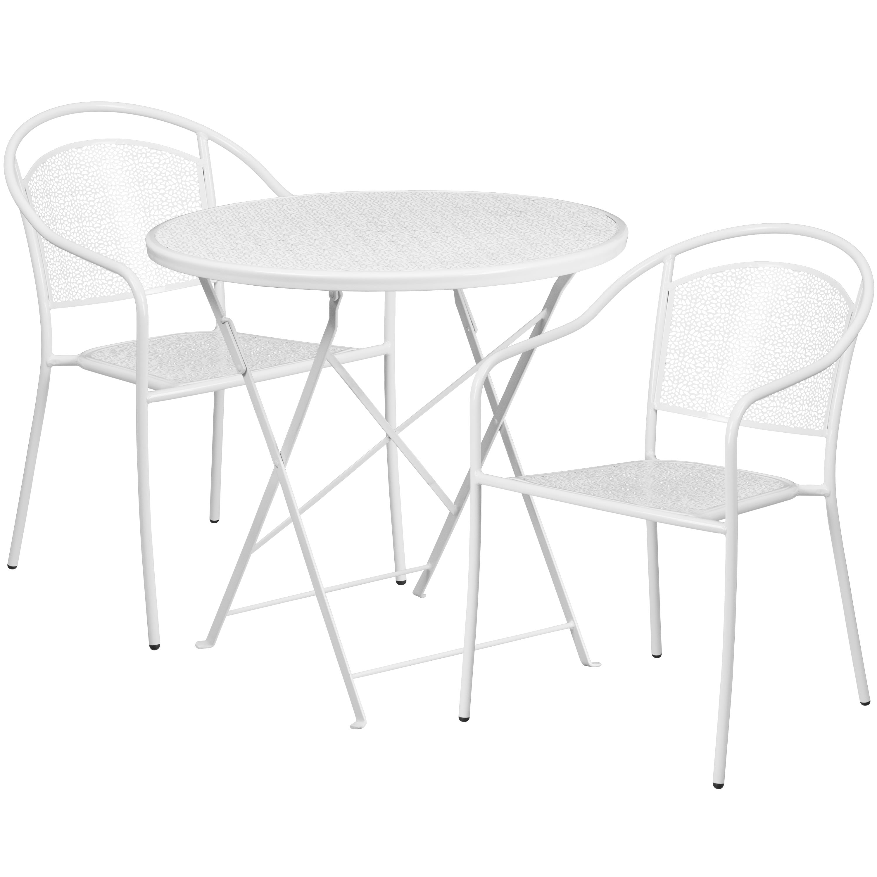 Fold up patio deals table and chairs