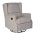Omma Swivel Glider Rocker Recliner Chair, Manual 360 Degree Swivel Wingback Recliner Perfect for Living Room, Bedroom, or Nursery