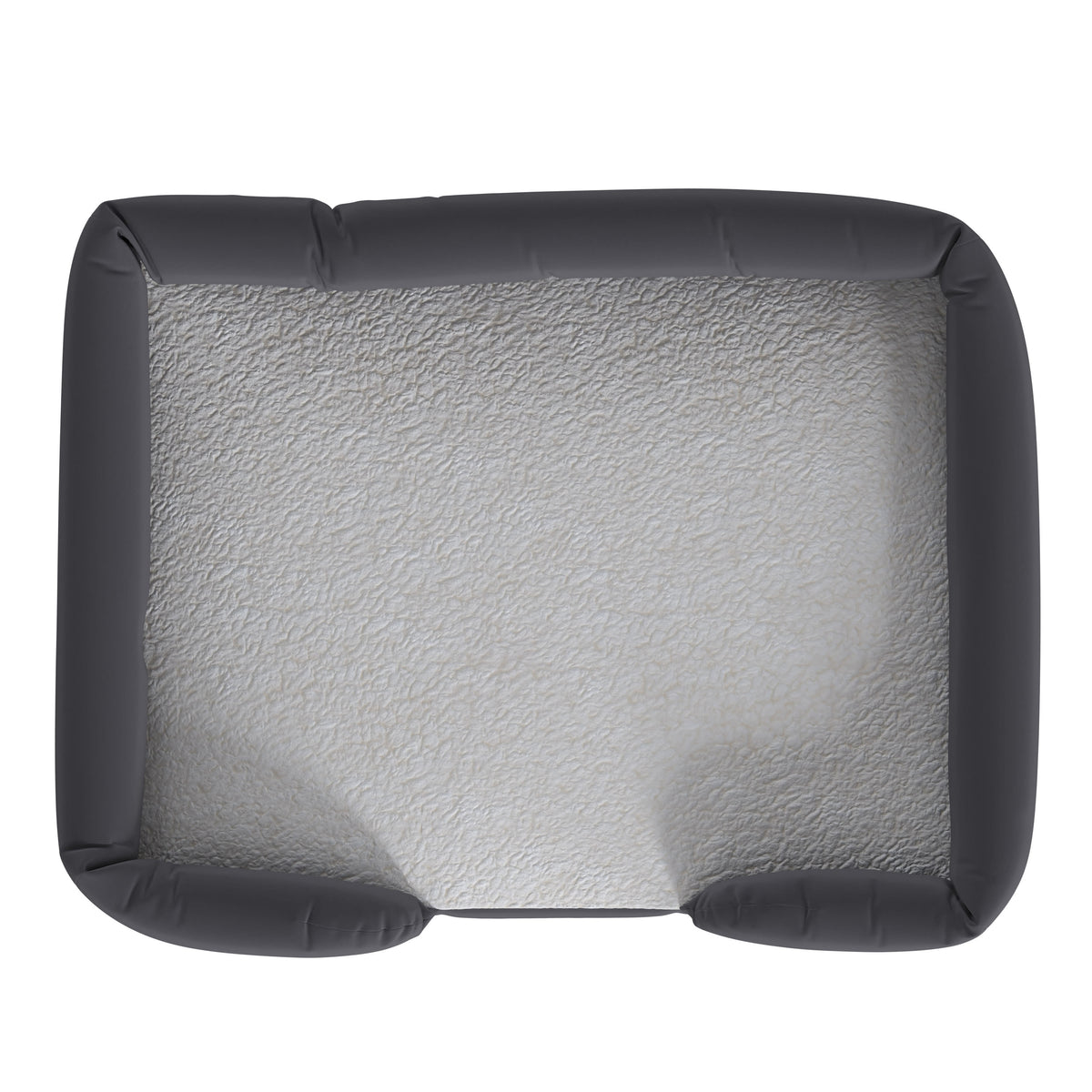 Medium |#| Orthopedic 36inch x 28inch Memory Foam Dog Bed - Removable, Washable Cover-Gray