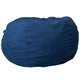 Denim |#| Oversized Denim Refillable Bean Bag Chair for All Ages