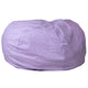 Lavender Dot |#| Oversized Lavender Dot Refillable Bean Bag Chair for All Ages