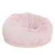 Blush Furry |#| Oversized Blush Furry Refillable Bean Bag Chair for All Ages