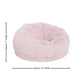 Blush Furry |#| Oversized Blush Furry Refillable Bean Bag Chair for All Ages