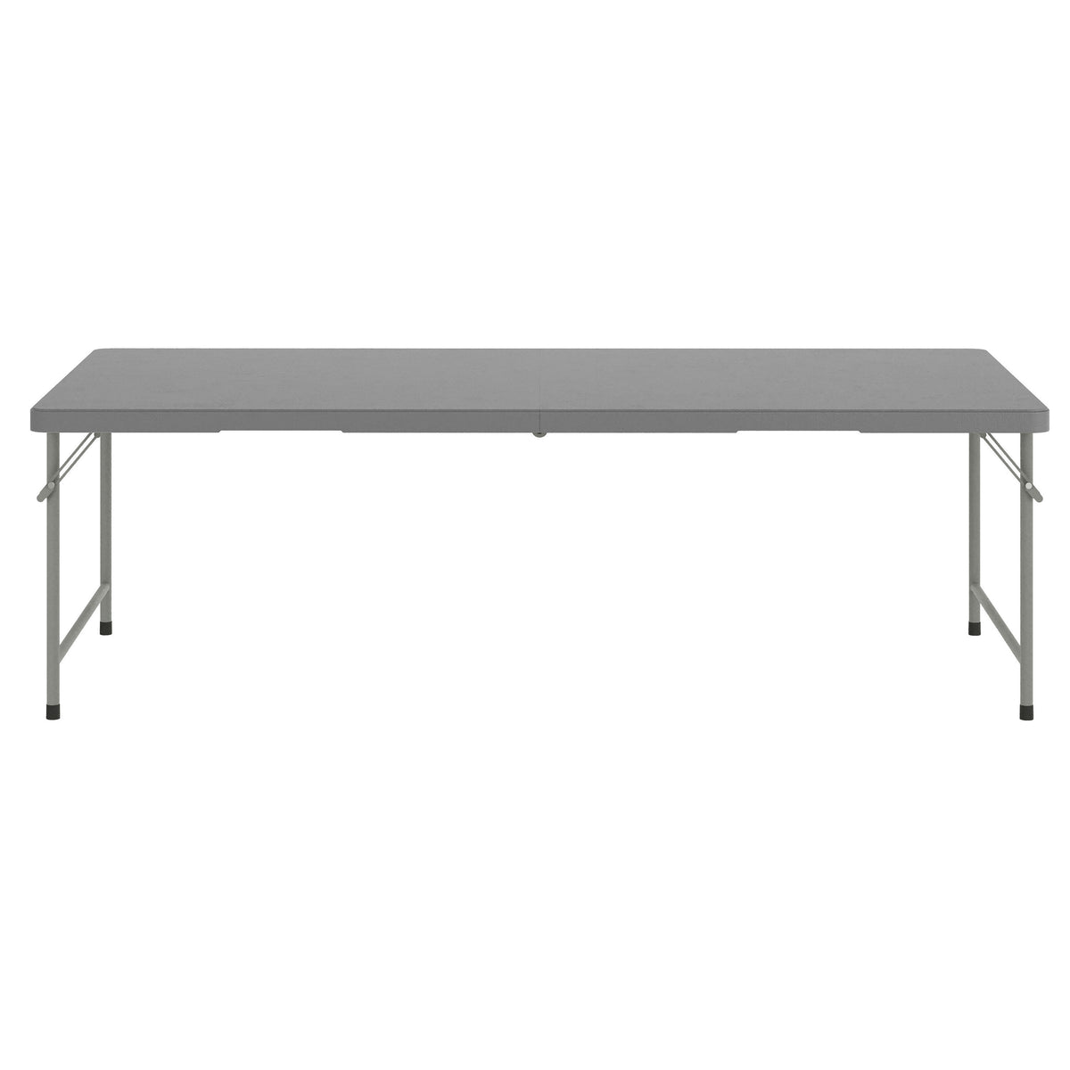Granite Gray |#| Indoor/Outdoor Granite Gray Kids Bi-Fold Plastic Folding Table - 30x60