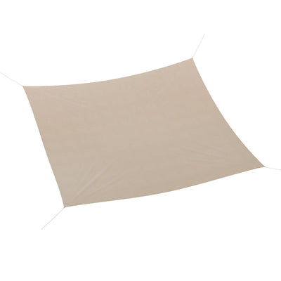 Palmetto Rectangle Sun Sail Shade Canopy with Included Nylon Attachment Ropes - View 1