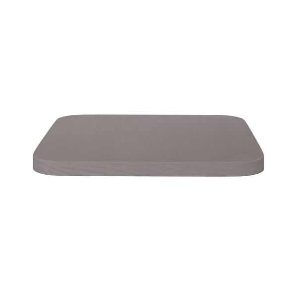 Gray |#| All-Weather Polystyrene Seat for Colorful Metal Stools and Chairs - Gray