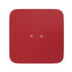 Red |#| All-Weather Polystyrene Seat for Colorful Metal Stools and Chairs - Red