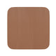 Teak |#| All-Weather Polystyrene Seat for Colorful Metal Stools and Chairs - Teak