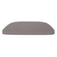 Gray |#| All-Weather Polystyrene Seat for Colorful Metal Stools and Chairs - Gray