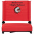 Personalized Grandstand Comfort Seats by Flash - 500 lb. Rated Stadium Chair with Handle & Ultra-Padded Seat