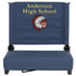 Personalized Grandstand Comfort Seats by Flash - 500 lb. Rated Stadium Chair with Handle & Ultra-Padded Seat