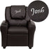 Personalized Kids Recliner with Cup Holder and Headrest