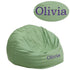 Personalized Small Bean Bag Chair for Kids and Teens