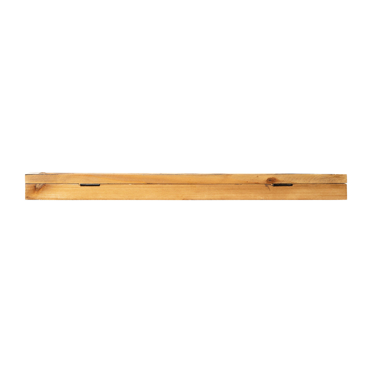 Weathered Brown,18.5"W x 2"D x 23.5"H |#| Solid Pine Weathered Brown Shadow Display Case with Linen Liner - 18 x 24