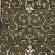 Green,3' x 15' |#| Medallion Motif Traditional Persian Style Olefin  Area Rug in Green - 3' x 15'