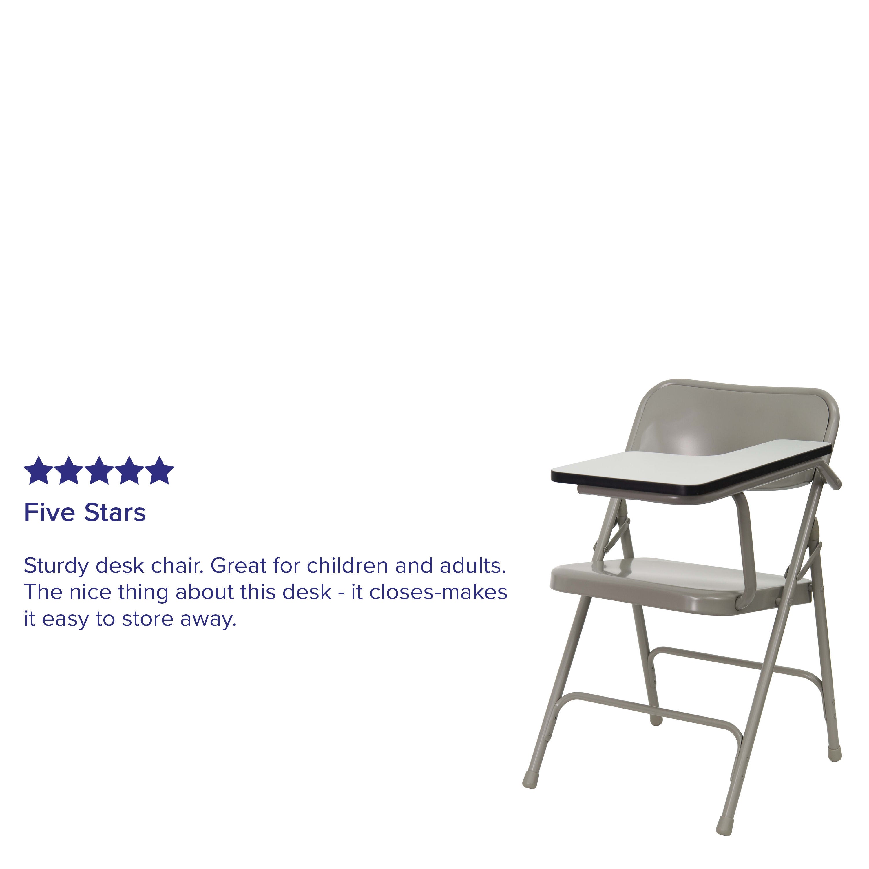 Left Tablet Arm Chair HF 309AST LFT BizChair