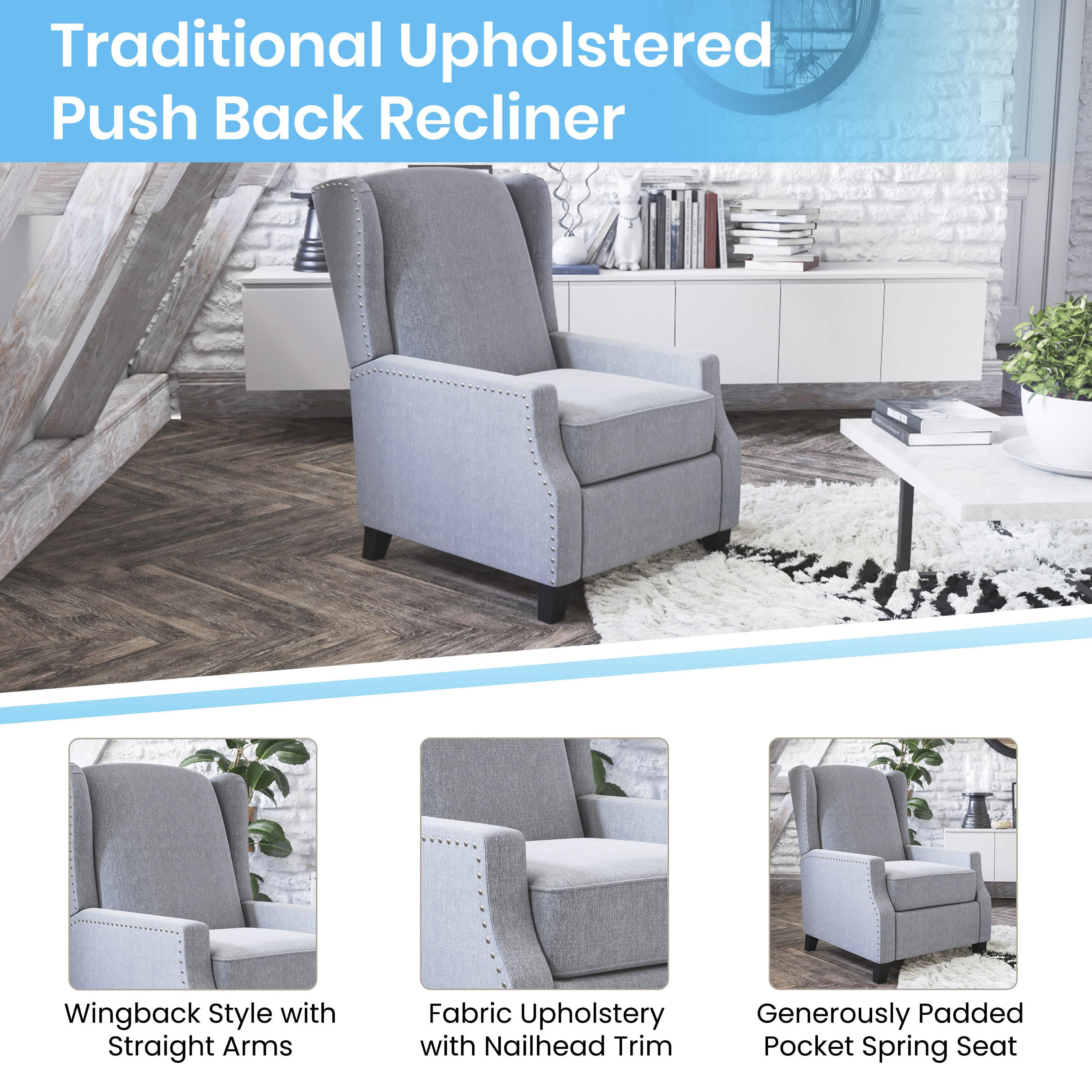 Press back recliner 2025 chair