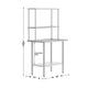 24"W x 36"D |#| Commercial Stainless Steel Work Table with 2 Overshelves and 1 Undershef-24x36