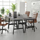 Gray Oak |#| Commercial 48x24 Conference Table with Laminate Top and A-Frame Base - Gray Oak