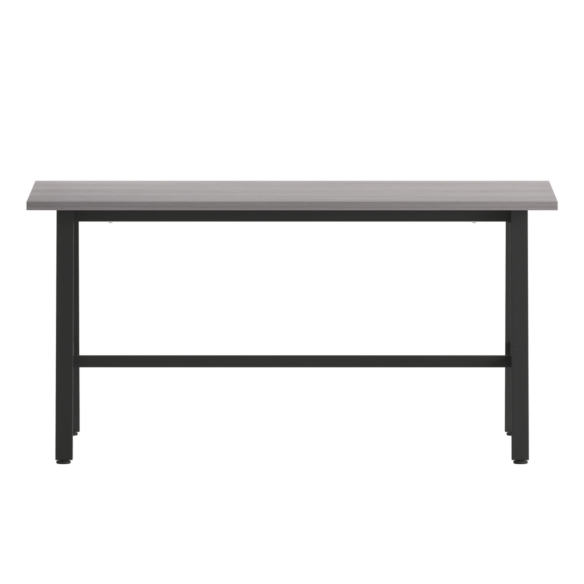 Gray Oak |#| Commercial 60x24 Conference Table with Laminate Top and A-Frame Base - Gray Oak