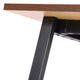 Walnut |#| Commercial 60x24 Conference Table with Laminate Top and A-Frame Base - Walnut