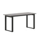 Gray Oak |#| Commercial 60x24 Conference Table with Laminate Top and U-Frame Base - Gray Oak