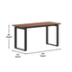 Walnut |#| Commercial 60x24 Conference Table with Laminate Top and U-Frame Base - Walnut