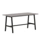 Gray Oak |#| Commercial 60x30 Conference Table with Laminate Top and A-Frame Base - Gray Oak