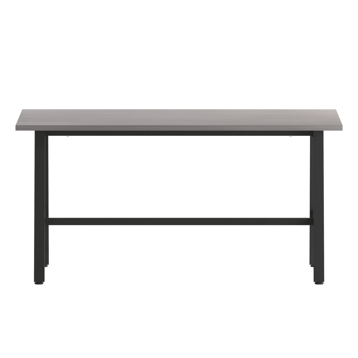 Gray Oak |#| Commercial 60x30 Conference Table with Laminate Top and A-Frame Base - Gray Oak