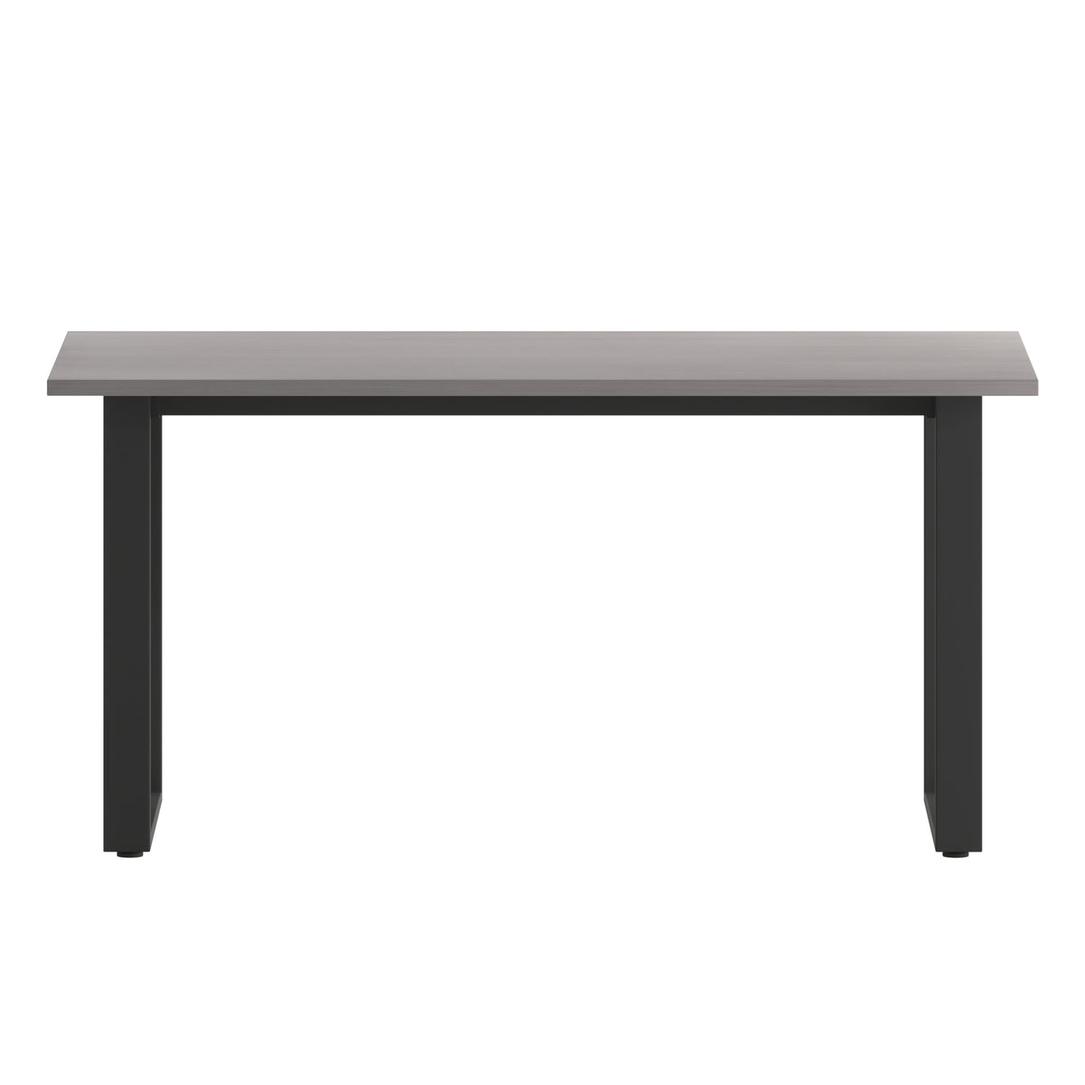 Gray Oak |#| Commercial 60x30 Conference Table with Laminate Top and U-Frame Base - Gray Oak