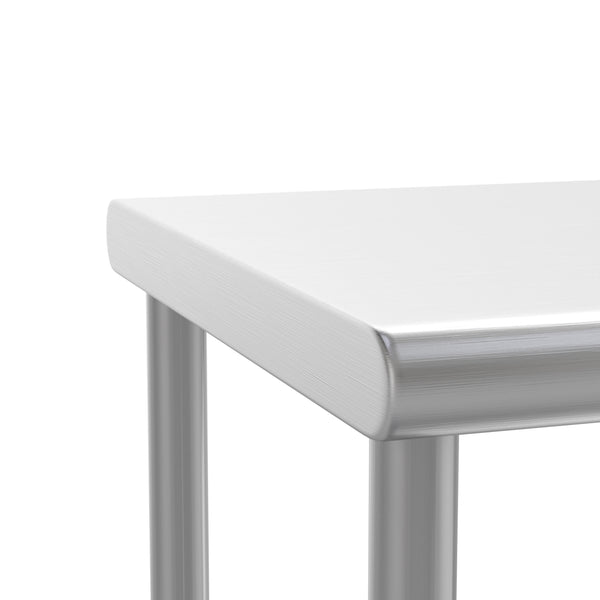 48.25"W x 12"D x 33.5"H |#| Commercial Grade NSF Certified Stainless Steel Metal Kitchen Double Overshelf