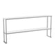72"W x 12"D x 33.5"H |#| Commercial Grade NSF Certified Stainless Steel Metal Kitchen Double Overshelf