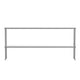 72"W x 12"D x 33.5"H |#| Commercial Grade NSF Certified Stainless Steel Metal Kitchen Double Overshelf