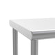 36"W x 12"D x 33.5"H |#| Commercial Grade NSF Certified Stainless Steel Metal Kitchen Double Overshelf