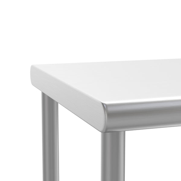 36"W x 12"D x 33.5"H |#| Commercial Grade NSF Certified Stainless Steel Metal Kitchen Double Overshelf