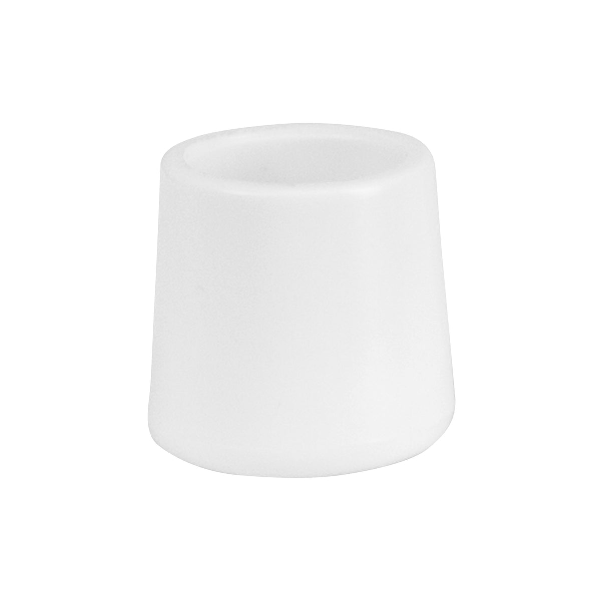 White |#| White Replacement Foot Cap for Plastic Folding Chairs
