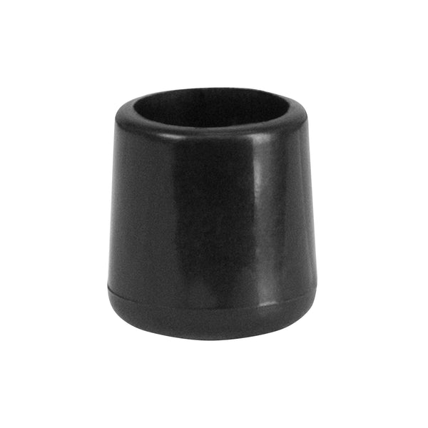 Black |#| Black Replacement Foot Cap for Plastic Folding Chairs