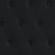Black,King |#| King Size Tufted Black Fabric Platform Bed with Accent Nail Trim & Mattress