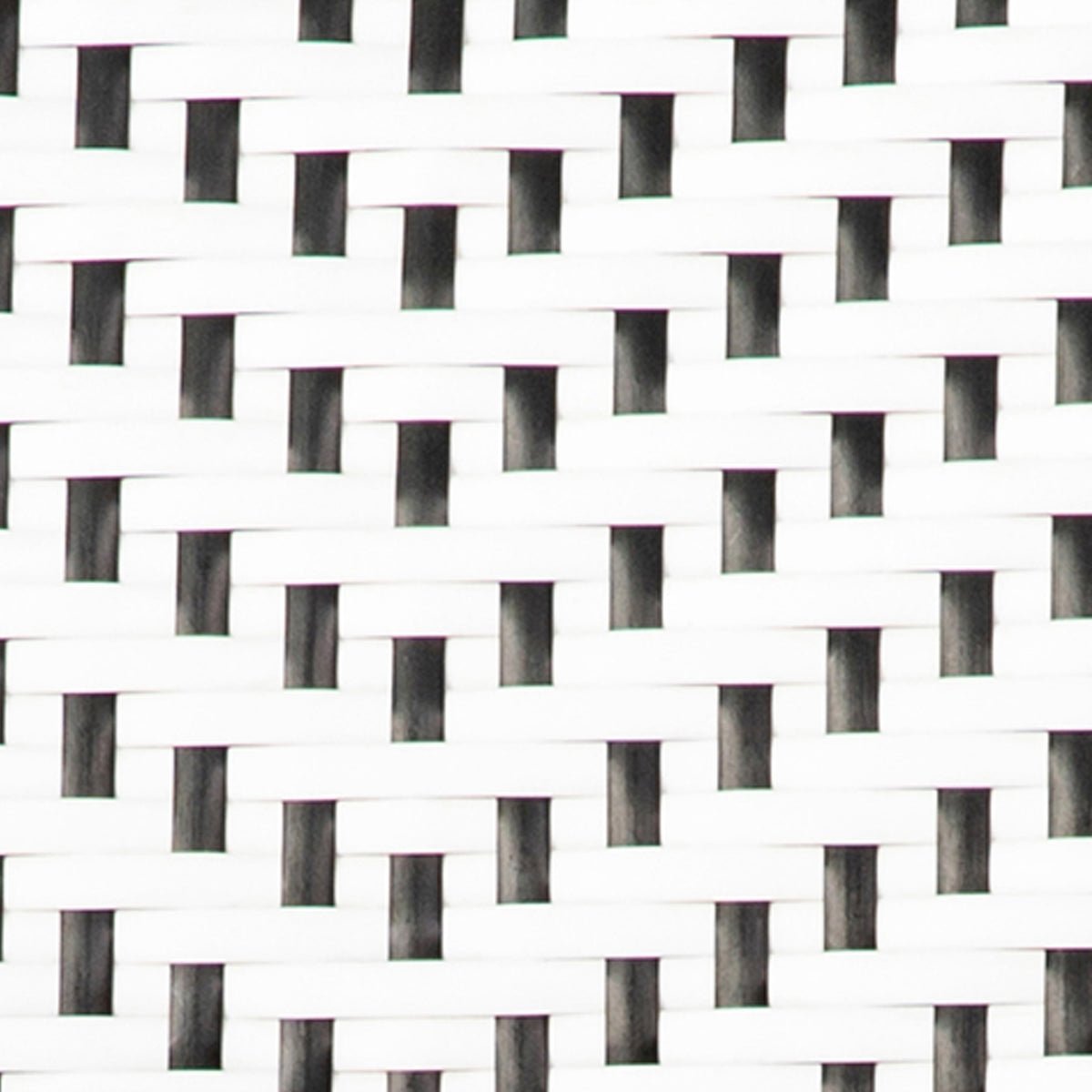 Black & White |#| 2PC Black and White Indoor/Outdoor PE Rattan Folding Bistro Chairs