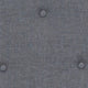 Light Gray,Twin |#| Twin Size Panel Tufted Light Gray Fabric Platform Bed with Memory Foam Mattress