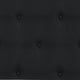 Black,King |#| King Size Panel Tufted Black Fabric Platform Bed with Memory Foam Mattress