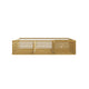 Premium 6 Section Mesh Metal Large Desk Drawer Storage Organizer in Gold