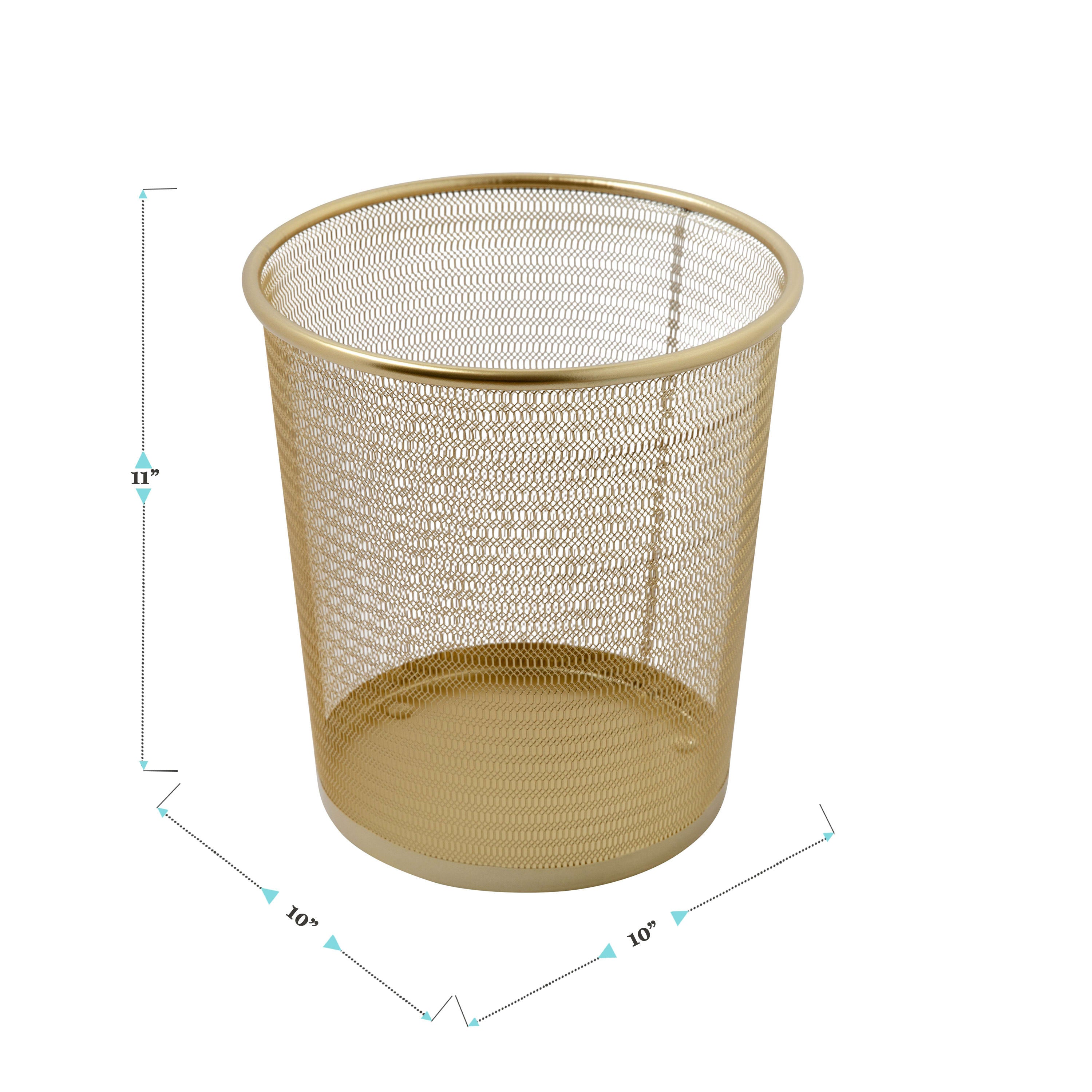 Metal Mesh Trash Can MS-HH-OHD21- – BizChair