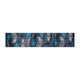 Blue,2' x 10' |#| Abstract Style Accent Area Rug - Blue & Gray Scraped Pattern - 2' x 10'