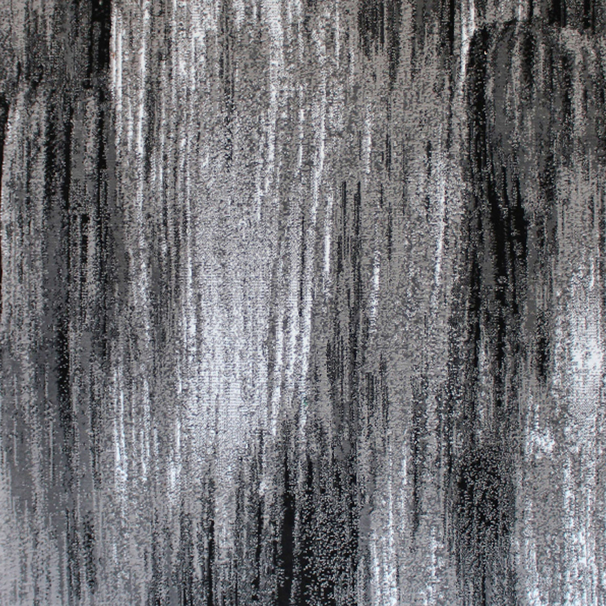 Grey,6' x 9' |#| Abstract Style Accent Area Rug - Gray Scraped Pattern - 6' x 9'