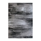 Grey,5' x 7' |#| Abstract Style Accent Area Rug - Gray Scraped Pattern - 5' x 7'