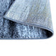 Grey,2' x 7' |#| Abstract Style Accent Area Rug - Gray Scraped Pattern - 2' x 7'