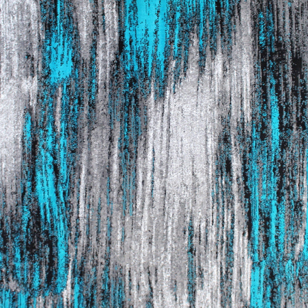 Red,8' x 10' |#| Abstract Style Accent Area Rug - Red & Gray Scraped Pattern - 8' x 10'