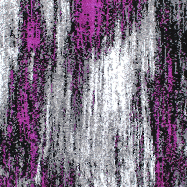 Turquoise,5' x 7' |#| Abstract Style Accent Area Rug - Turquoise & Gray Scraped Pattern - 5' x 7'