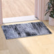 Grey,2' x 3' |#| Abstract Style Accent Area Rug - Gray Scraped Pattern - 2' x 3'